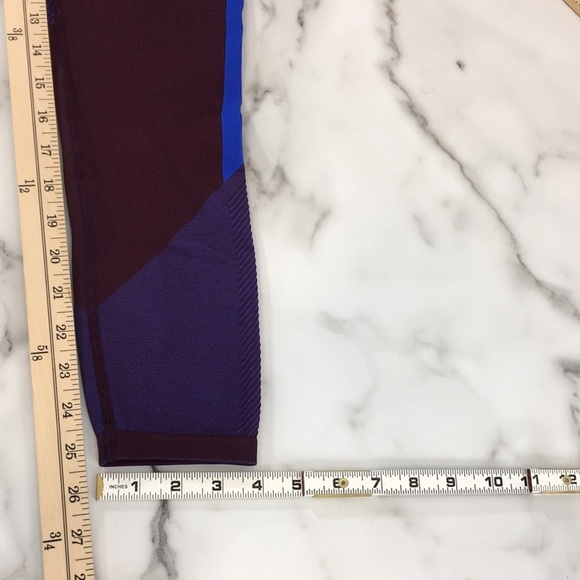 Pink Victoria's Secrets Leggings Womens Small‎ Burgundy Blue Cool And Comfy - Picture 12 of 12